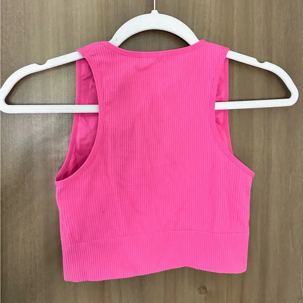 Garage Ribbed Crop Tank Top - Picture 3 of 3